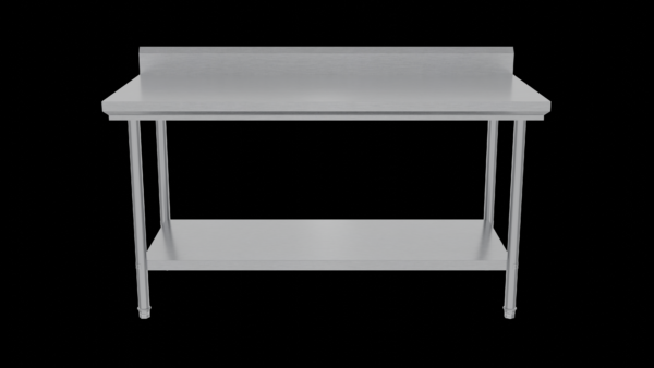 Work Bench With Splash Back